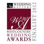 wedding matters westcountry wedding awards finalist 2012